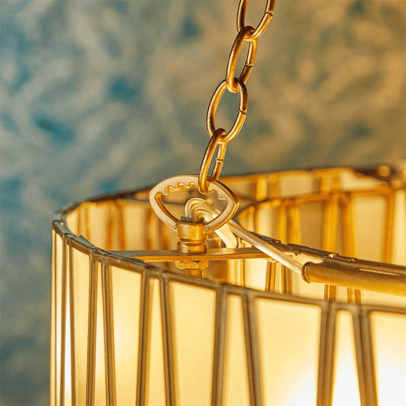 Shard Chandelier, H15 x D60cm, Brass