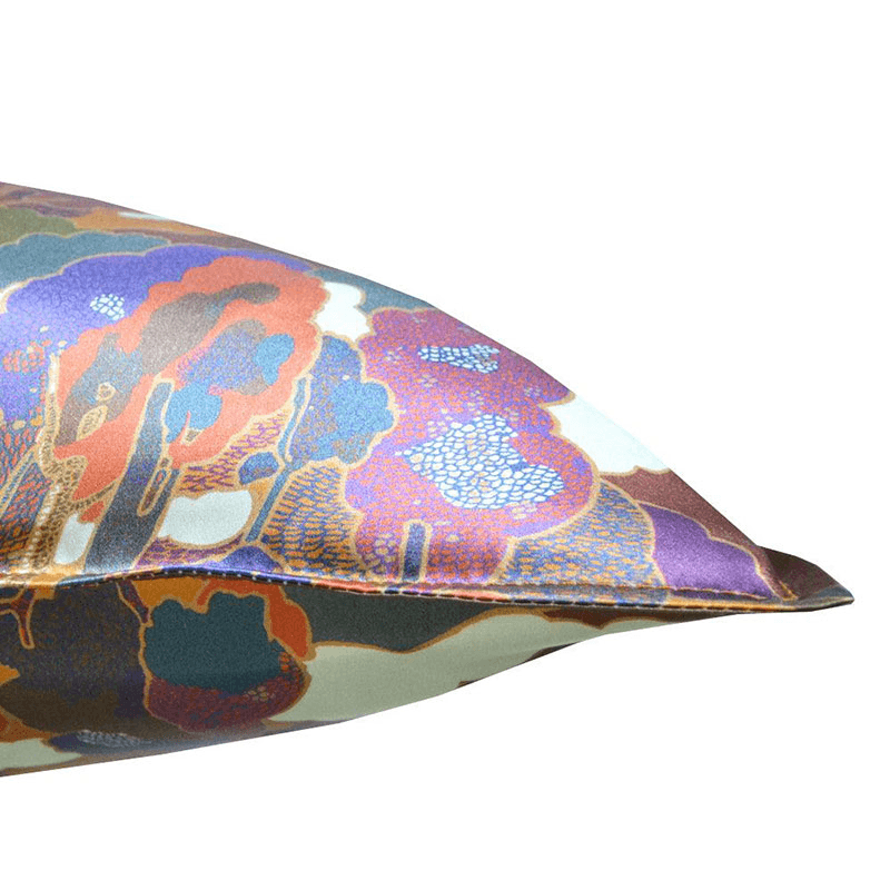 Prospect Road Pair of Silk Pillowcases, Single, Multi