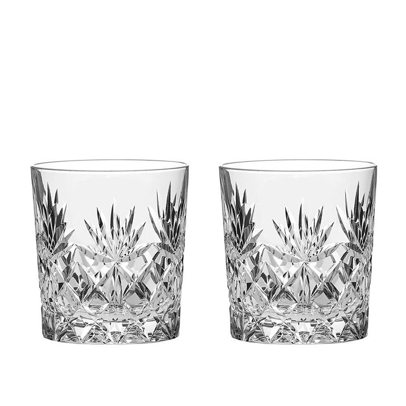 Kintyre Pair of whisky tumblers, 9oz
