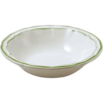 Image showing the Gien- Filet Vert Cereal Bowls, Set of 4, 17cm product.
