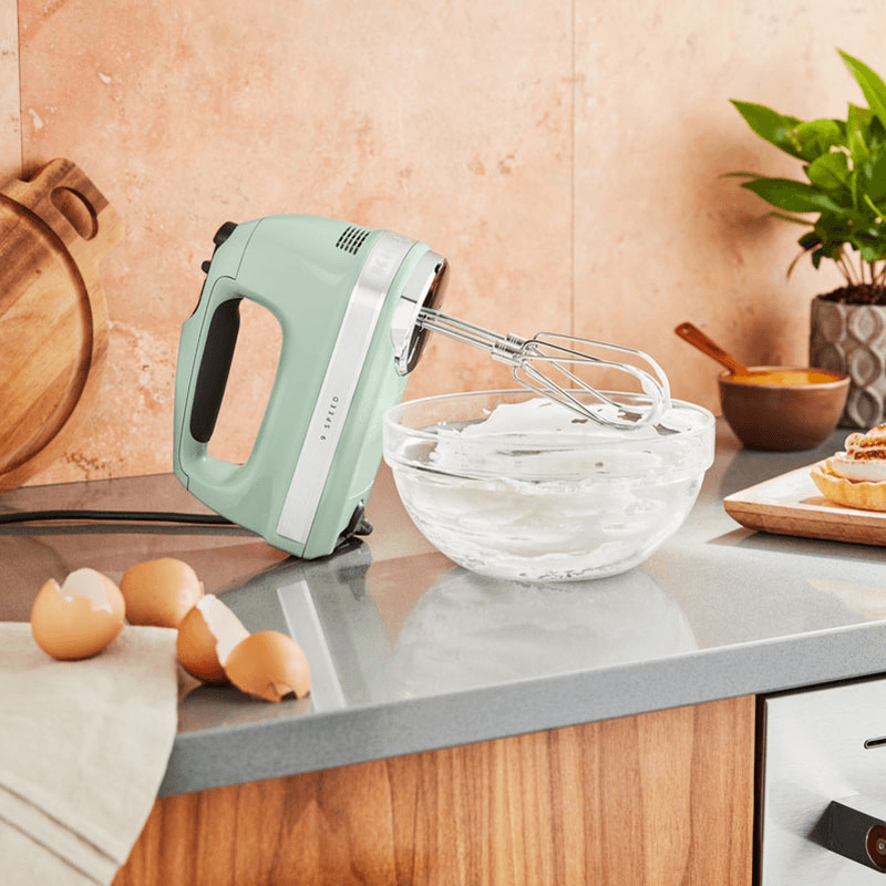 9 Speed Hand Mixer, Pistachio