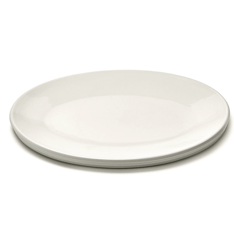 Dune Oval Serving Dish, 46 x 34cm, Alabaster