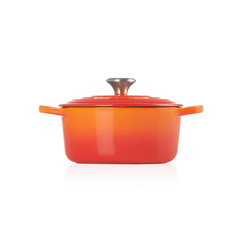 Signature Cast Iron Round casserole, 24cm - 4.2 litre, Volcanic