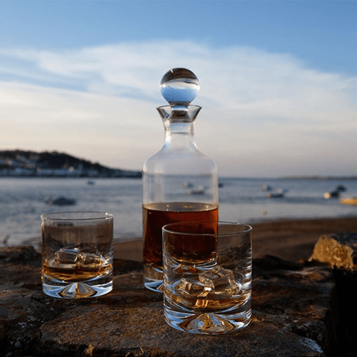 Image showing the Dimple Old Fashioned Tumbler Pair product.