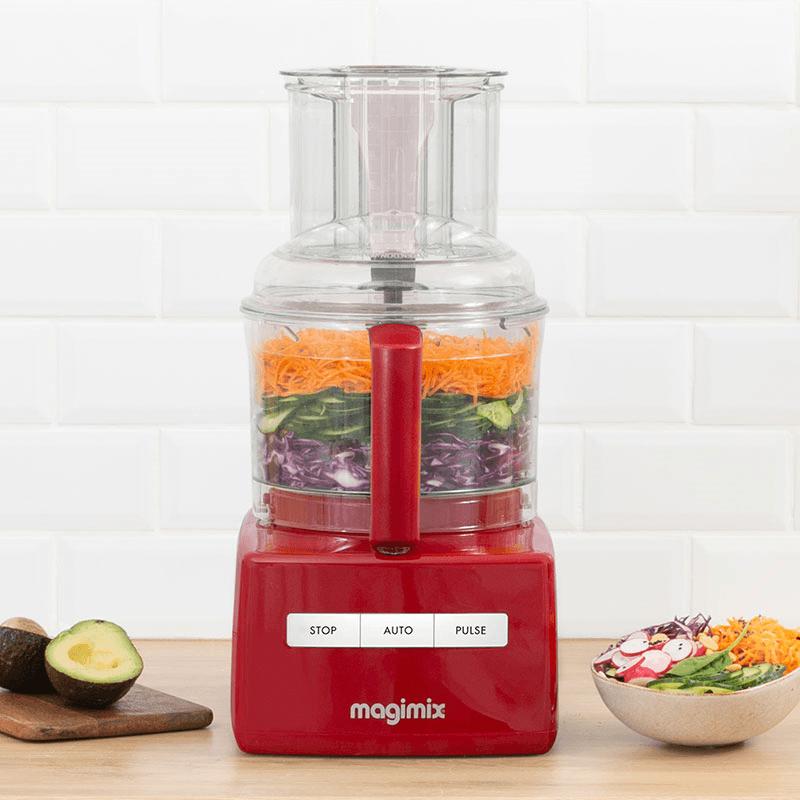 5200 XL Food Processor 18585, 3.6L, Red