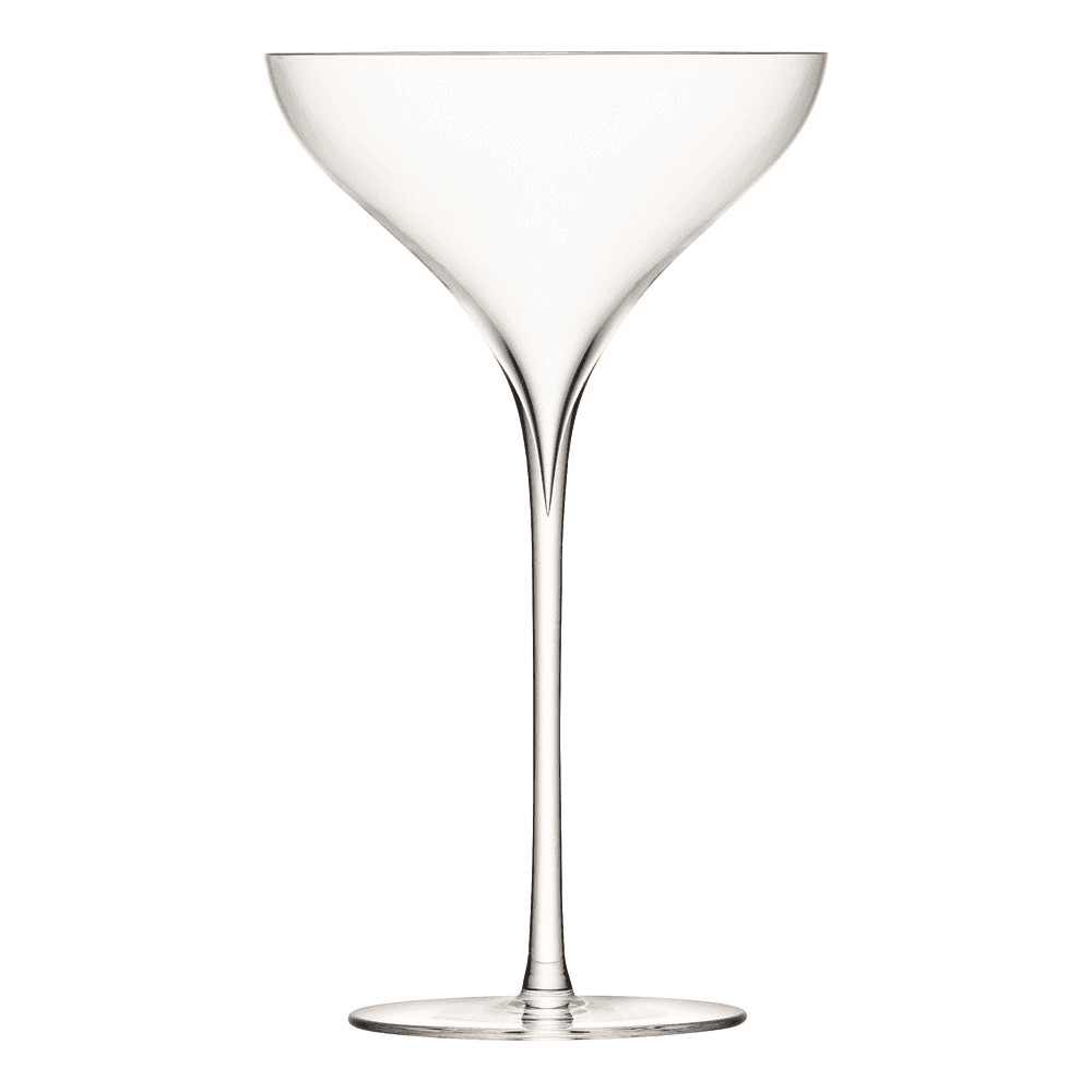 Savoy Pair of Champagne saucers, 250ml, clear