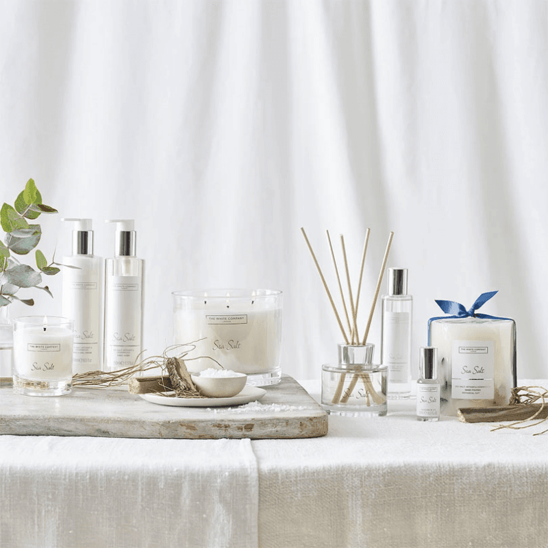 Sea Salt Medium Botanical Candle