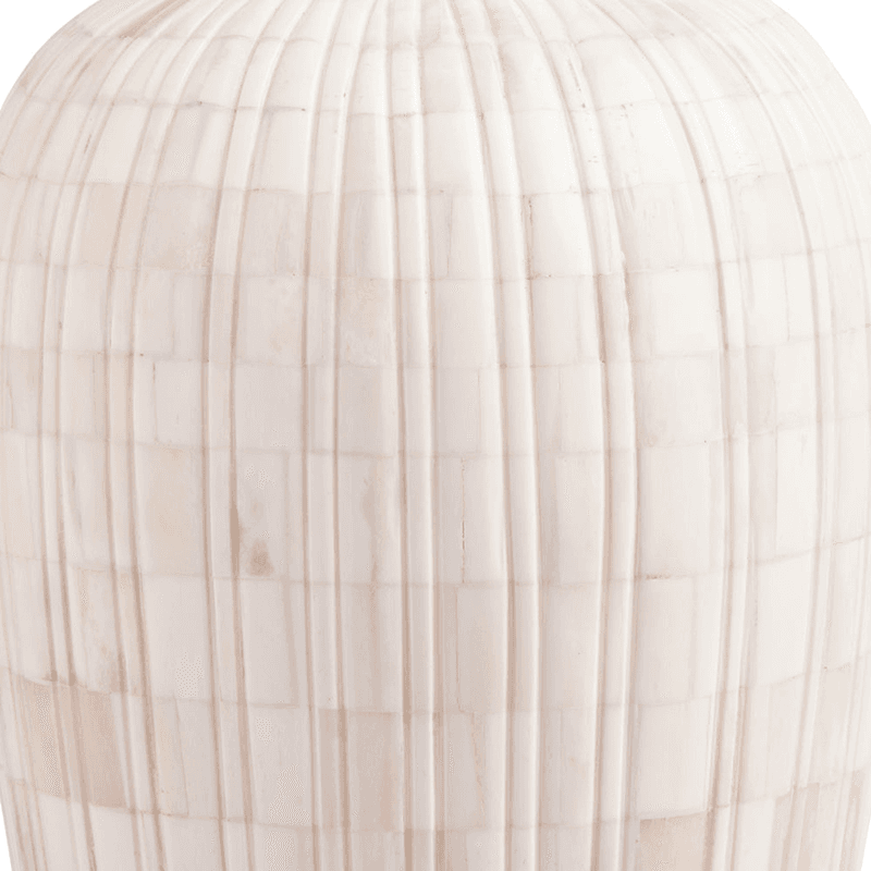 Albany Bone Table Lamp, H44cm, White