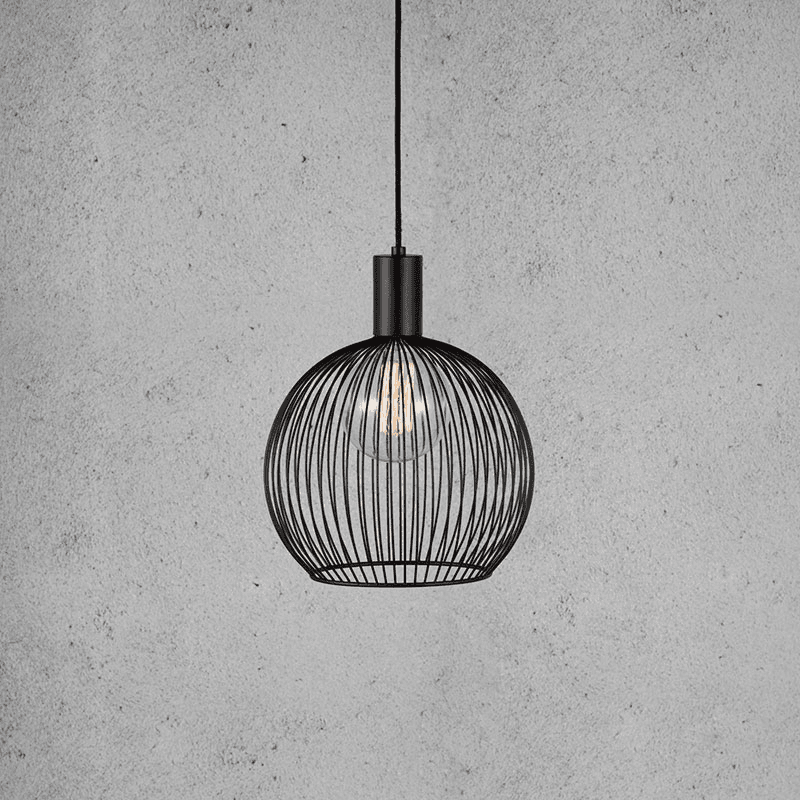 Aver Pendant, H35cm, Black