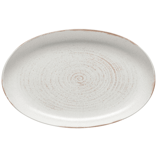Image showing the Vermont Oval Platter, W41 x D26cm, Cream product.