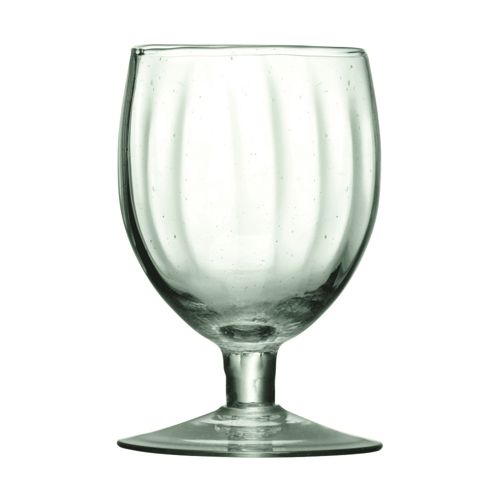 Mia Set of 4 wine glasses, 350ml, partial optic