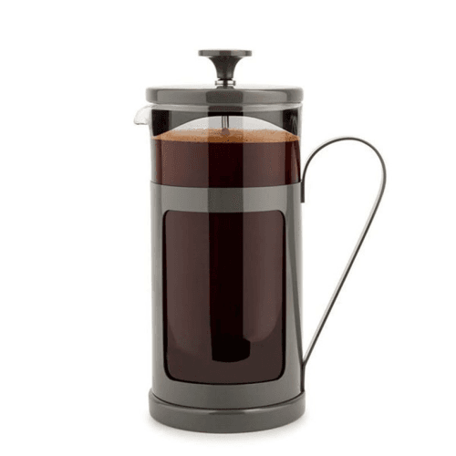 Image showing the Monaco Stainless Steel Cafetière, 8 Cup, Grey product.