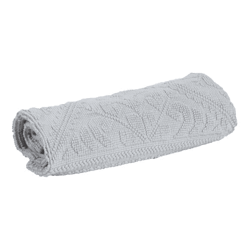 Image showing the Enzo Bath mat, 54 x 110cm, Chalk product.