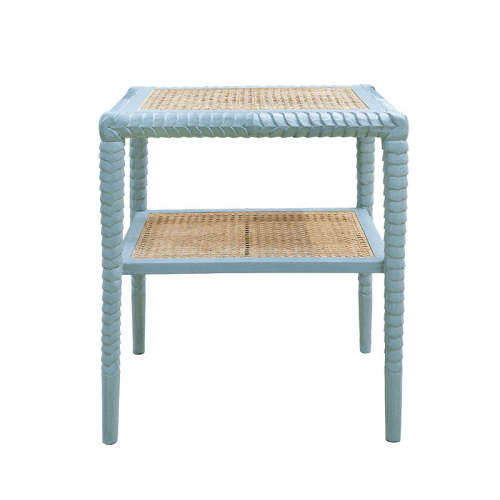 Image showing the Pavillion Side Table, Blue product.