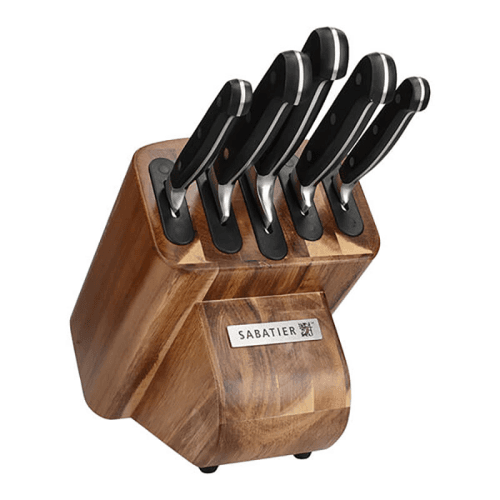 Image showing the Edgekeeper Knife block with 5 knives, Wood product.