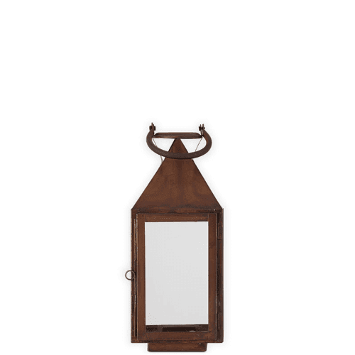 Image showing the Isko Lantern, H37cm, Rust product.