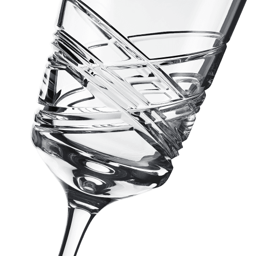 Image showing the Aran Set of 2 White Wine Glasses, 300ml, Clear product.