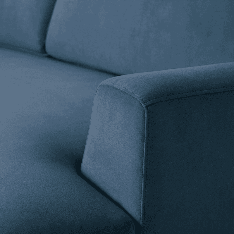 Model 05 3 Seater Velvet Sofa, Teal