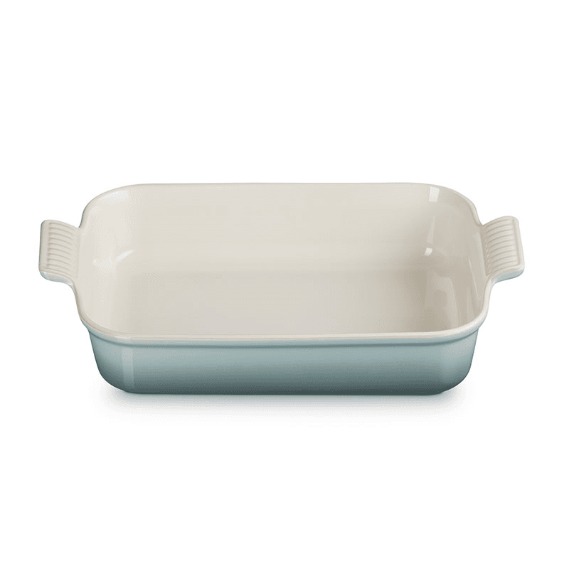 Stoneware Heritage Rectangular Dish, 32cm, Sea Salt