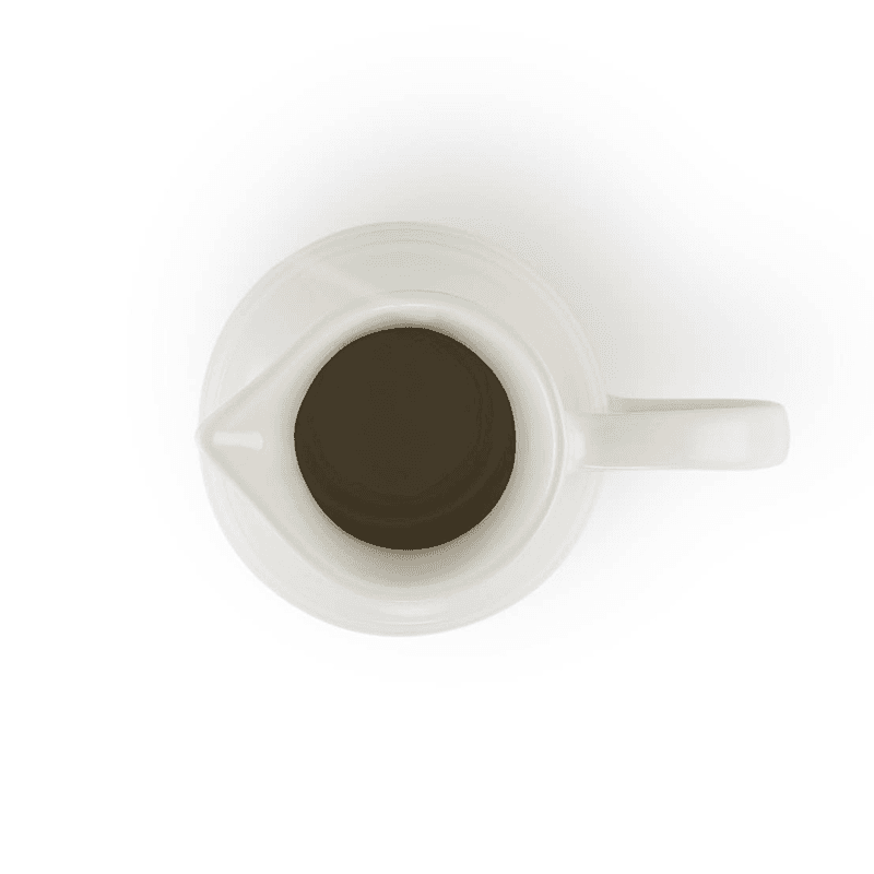 Stoneware Breakfast jug, 600ml, Meringue