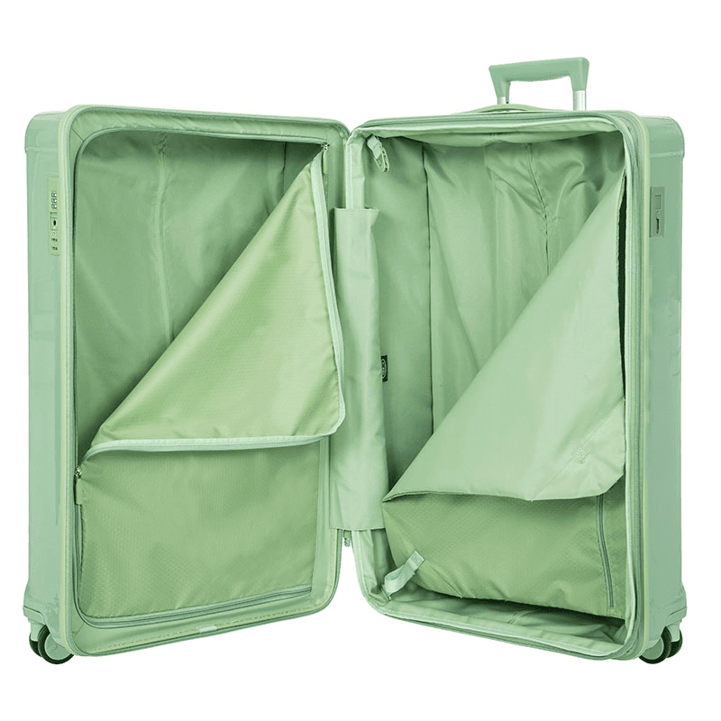 Positano Carry-on Trolley Suitcase, H55 x W23 x L38xcm, Sage Green