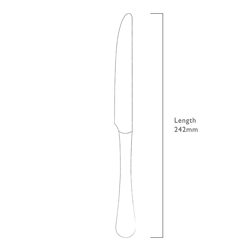 Radford Table Knife, Stainless Steel