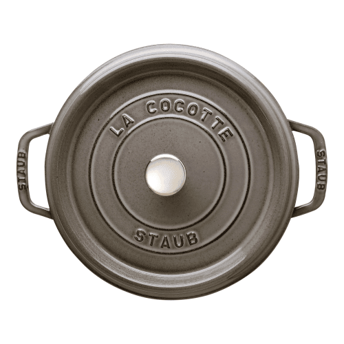 Image showing the Round cocotte, 24cm, Graphite Grey product.