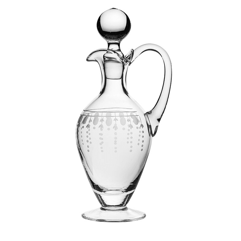 Nouveau Handled Wine Decanter, 800ml, Clear
