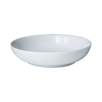 White Pasta bowl, 22.5 x 5.5cm