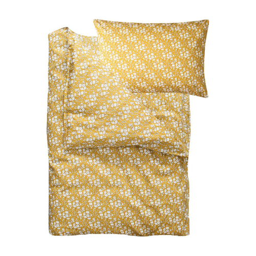 Image showing the Capel Duvet Set, Super King, Mustard product.