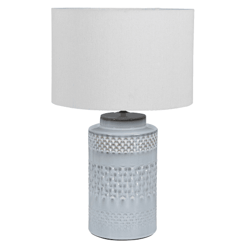 Image showing the Ceramic Table Lamp, H60cm, Blue product.
