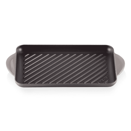 Image showing the Traditional Cast Iron Rectangular Grill, 32cm, Flint product.