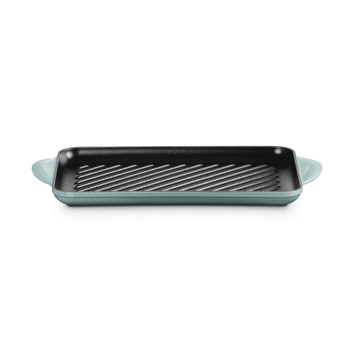 Image showing the Cast Iron Rectangular Grill, 32cm, Sea Salt product.