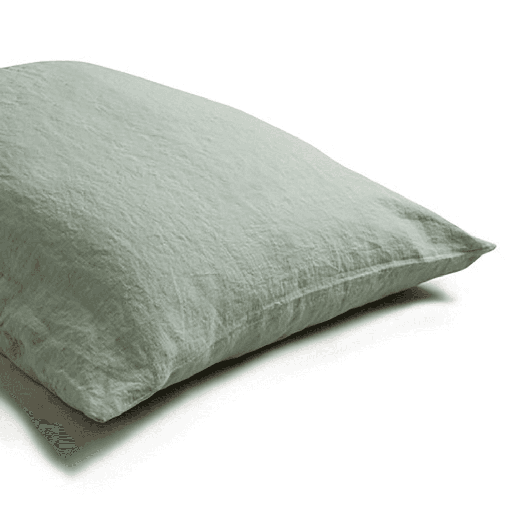 Pair of Pillowcases, Superking, Sage Green