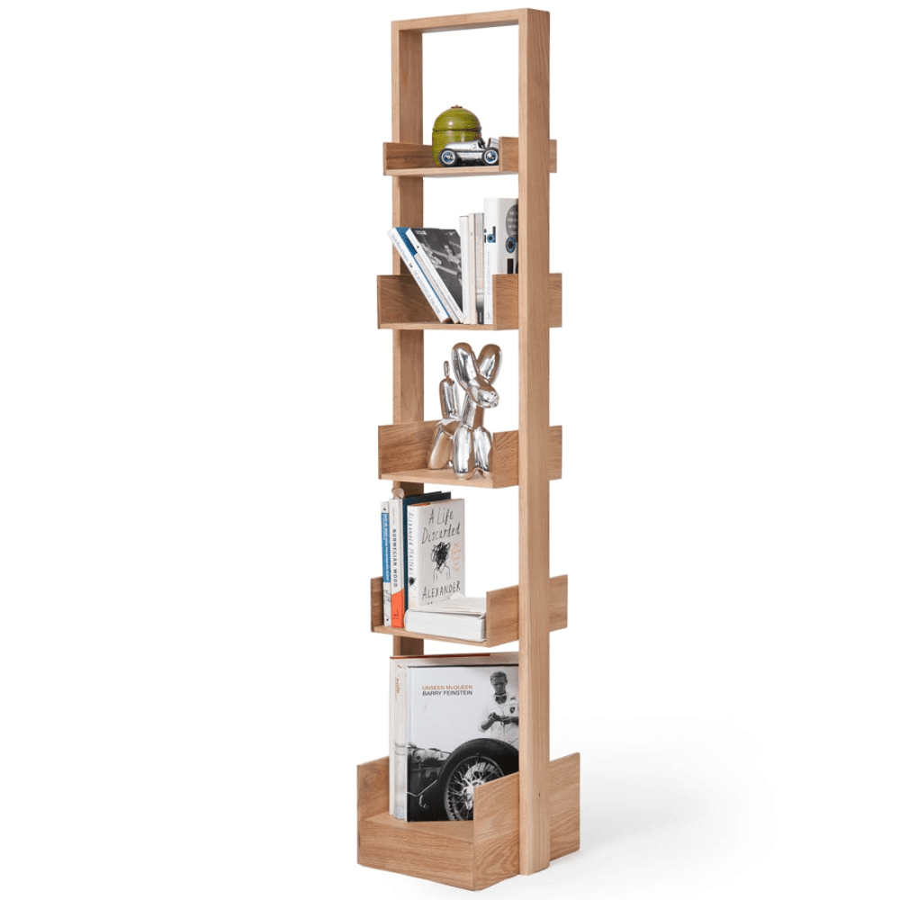 Bookcase, H15.50 x W31 x D32cm, Oak