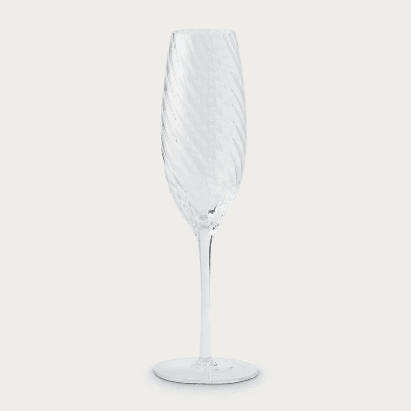 Islington Set of 4 Champagne Flutes, H24cm
