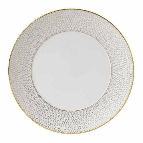 Image showing the Gio Gold Salad Plate, D20cm, Gold/White product.