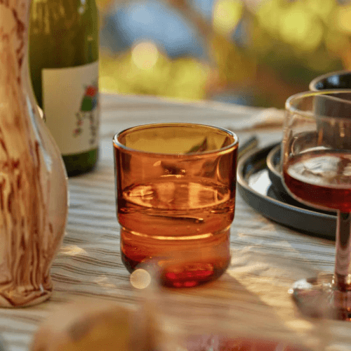 Image showing the Short Night & Day Set of 4 Glasses, 350ml, Sunset product.