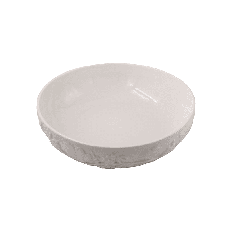 Bianco Salad Bowl, D31.5cm, White
