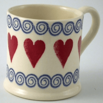Hearts Small mug, 15cl