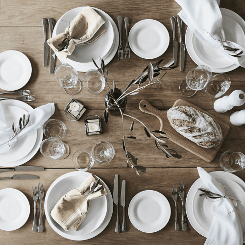Image showing the Symons Dinner plate, 28cm, White Bone China product.