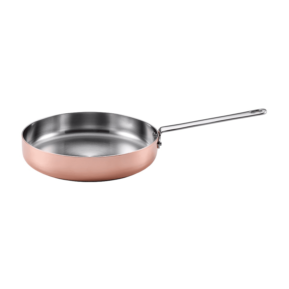 Maitre D' Induction saute pan, D26cm, Copper And Stainless Steel