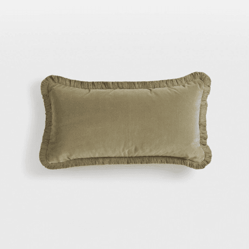 Image showing the Margeaux Cushion, 35 x 60cm, Lichen product.