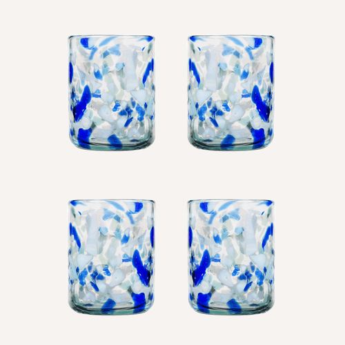 Image showing the Hielo Set of 4 Tumblers, 350ml, Blue product.