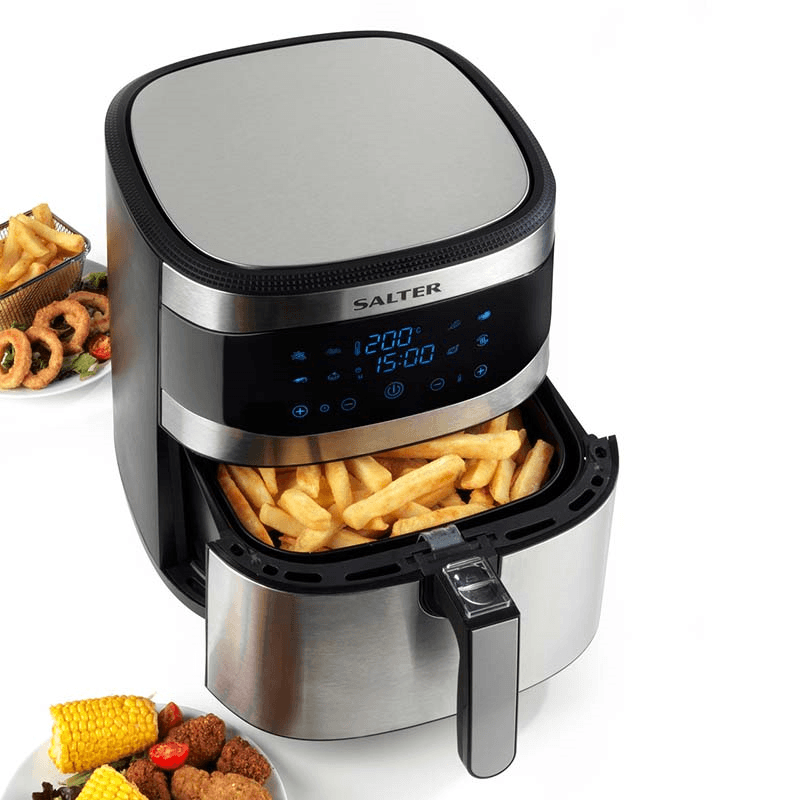 XXL Hot Air Fryer, 8L, Black