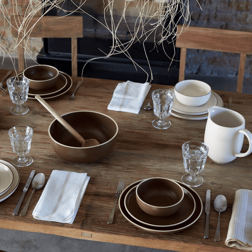 Image showing the Monterosa Set of 6 Ramen bowls, D19cm, Cream Cocoa product.