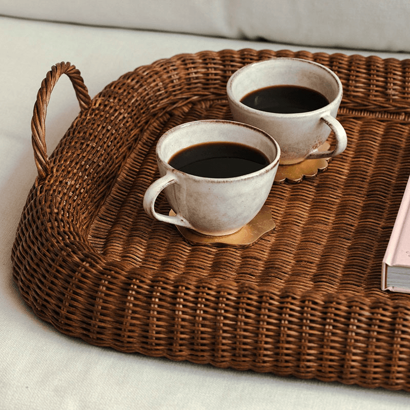 Mini Chunky Tray, Teak