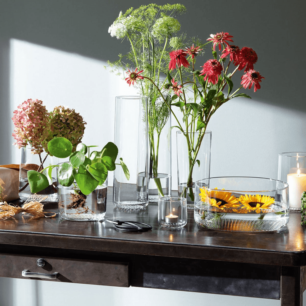 Market, Bud Vase, Clear
