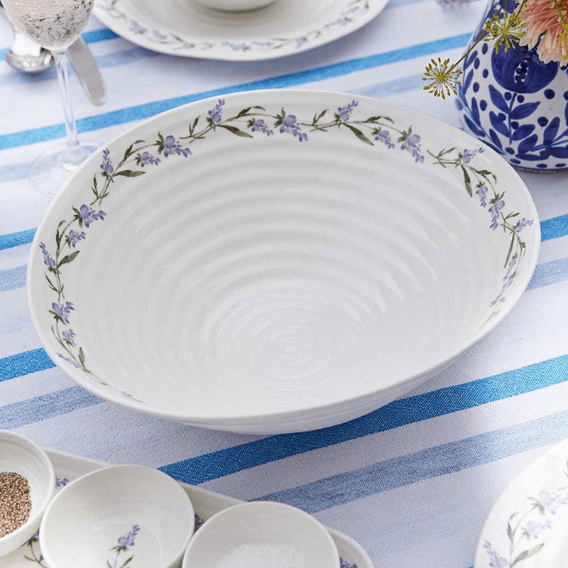 Lavandula Serving Bowl, D33cm, Multi