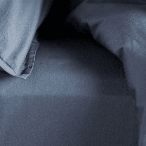 Image showing the Super Soft Cotton Duvet Cover, King, French Blue product.